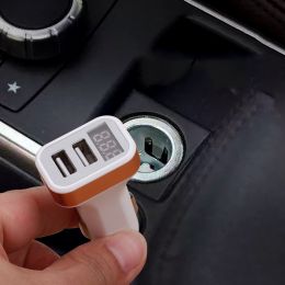 New Digital Display 2.1A Multi-function Car Charger