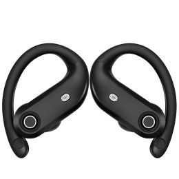 New ENC Double Microphone Noise-reduction Bluetooth Headset Level 7 Waterproof Headset Ear-mounted Base Mobile Power Supply