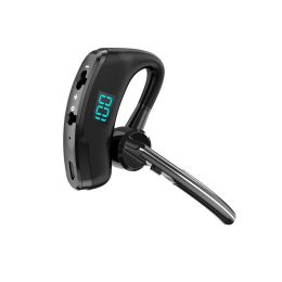 Voice Digital Display Car Wireless Business Single-ear Voice Control Ultra-long Life Battery Bluetooth Headset