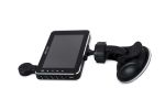 Windshield-Mounted Dual Dashboard Camcorder With LCD Display for Mini van