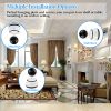 720P WiFi IP Camera Motion Detection IR Night Vision Indoor 360 Degree Coverage Security Surveillance App Cloud Available