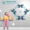 DROCON Mini Drone for Kids, Scouter Foldable Beginner drone with Altitude Hold/3D Flips/Self-Rotating/Headless Mode/One-Key Take-Off & Landing/One-Key