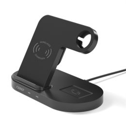 Naxa 3-in-1 Smart Wireless Charging System