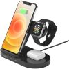 Naxa 3-in-1 Smart Wireless Charging System