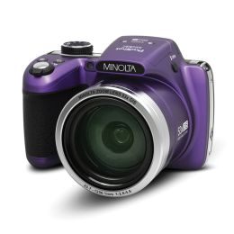 Minolta MN53Z-P 16.0-Megapixel 53x Zoom Bridge Camera (Purple)