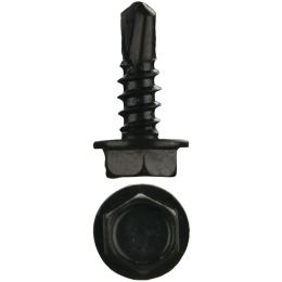 Install Bay HWHT812 1/2-Inch Hex Washer-Head Tek Screws, 500 Pack