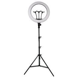 Supersonic SC-3830RGB SC-3830RGB 18-Inch PRO Live Stream RGB LED Ring Light with Tripod and 3 Phone Mounts