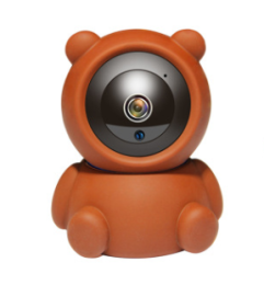 Bear Camera1080P Wifi IP Camera Auto Tracking IR Night Vision Home Security Camera (Model: 1080P with 128G card, Style: US)